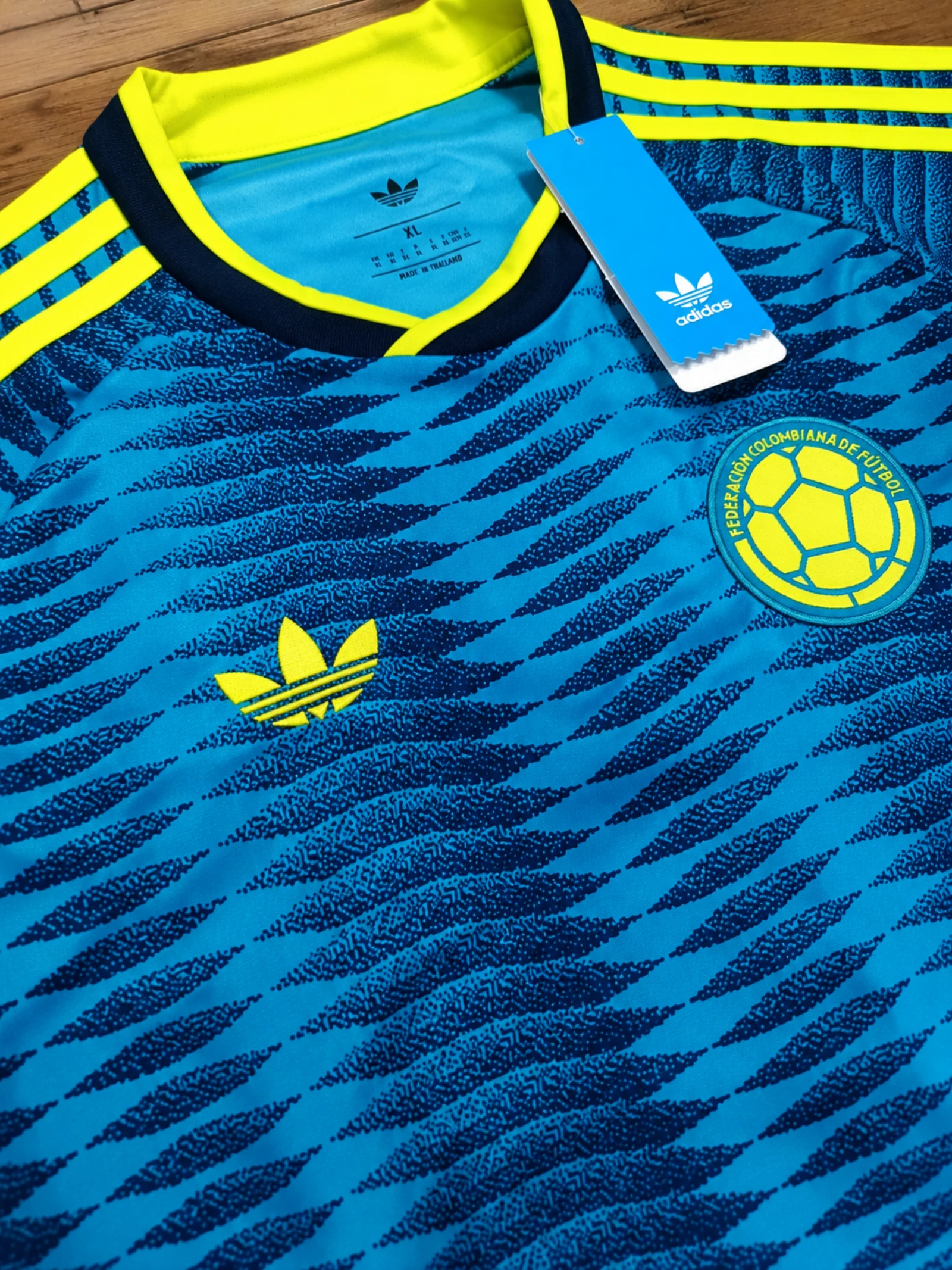Colombia National Team Adidas T-Shirt World Cup Size XL – photo 4